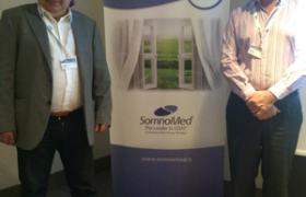 Somnoforum - Anvers (France), 2015 avec le Professeur Marc Bream. 